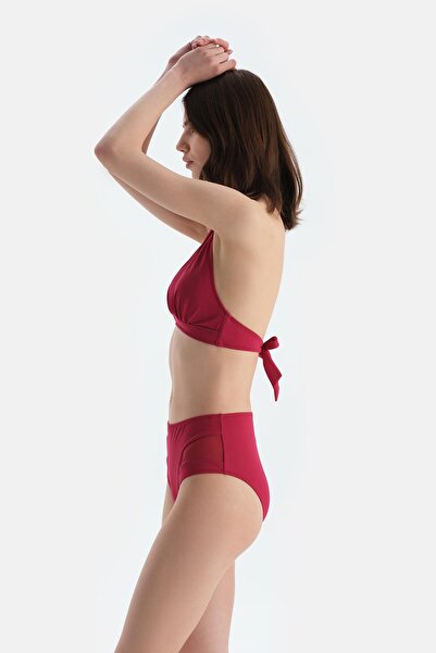 Dagi Burgundy Triangle Wide Bikini Top