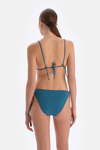 Dagi Μπλε βερυστικό μπλε μπικίνι με χαμηλή μέση