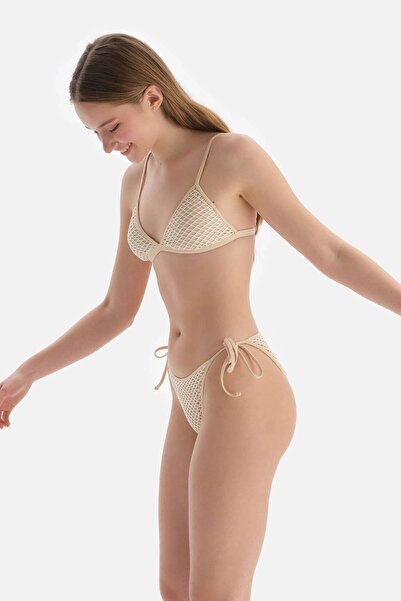 Dagi Ecru Spaghetti μπικίνι κάτω