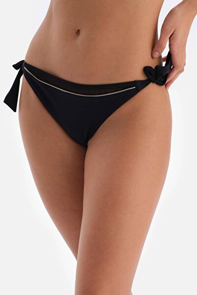 Dagi Black Thick Lace Bikini Bottom