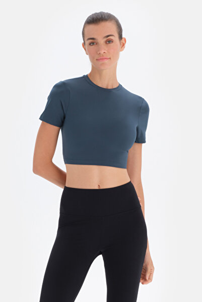 Dagi Dark Green Women&#39;s Short Sleeve T-Shirt