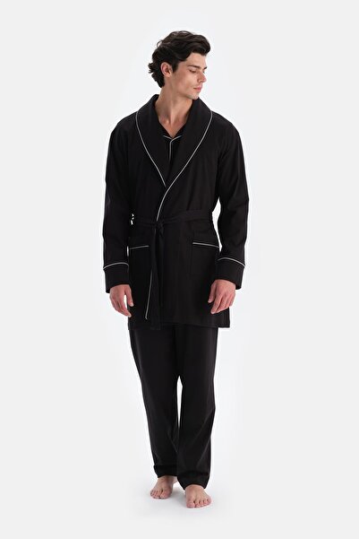 Dagi Μαύρο Mercerized Peignoir