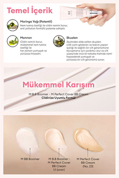 Missha Işıltılı ve Aydınlık Görünüm Sağlayan Makyaj Bazı M B.B Boomer 20ml