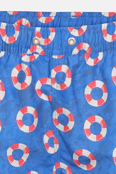 Dagi Multicolor Patterned Short Shorts