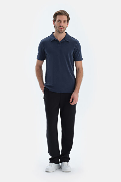 Dagi Siyah Düz Paça Cepli Modal Pantolon