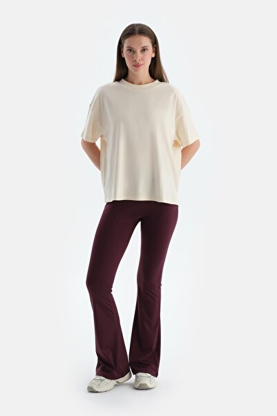 Dagi Εκρού Γυναικείο T-Shirt