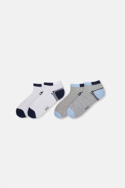 Dagi Сини мъжки раирани спортни чорапи от 2 бр