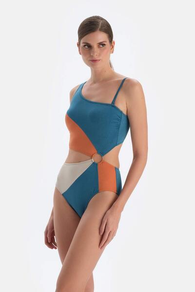 Dagi Petrol Blue Single Shoulder Mayo