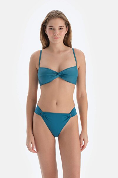 Dagi Petrol Mavi Düşük Bel Bikini Altı