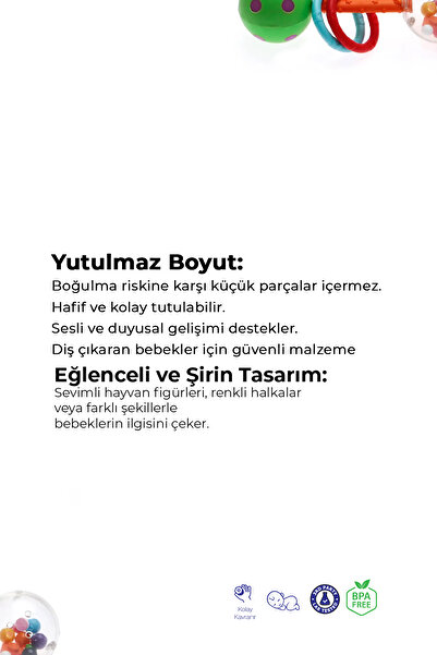 Kiki Galaxy Çıngırak, Bebek Çıngırağı, Bebek oyuncakları