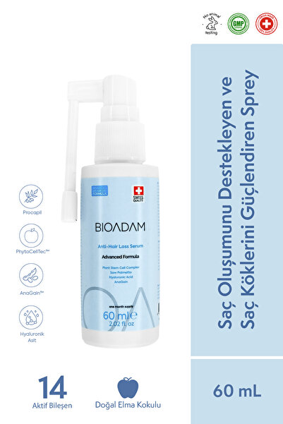 Bioadam Saç Oluşumunu Destekleyen Ve Saç Köklerini Güçlendiren Saç Spreyi - 6...