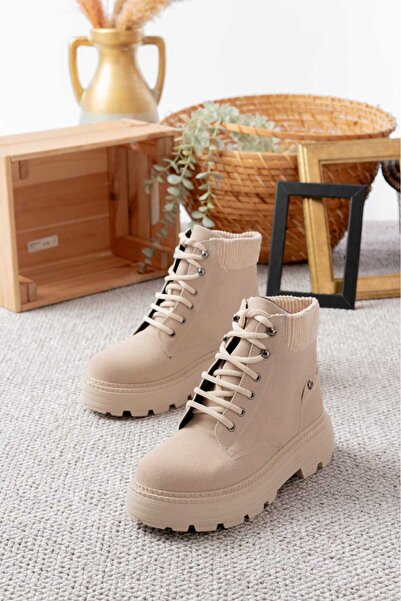 Stayil Shoes Kadın bot günlük şüt ve rahat tavanı dikişli