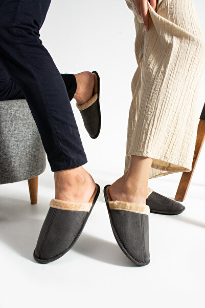 Special Action Men's and Women's Home Slippers - Winter Dowry Slippers with Fur Inside, Light Sole, Noiseless (Narrow Fit)