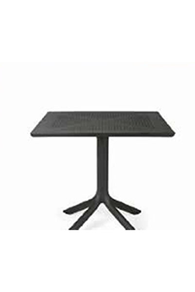 ZİYNET HOME Kare Masa Amanda Bahçe Balkon Teras Masası 80x80 Cm