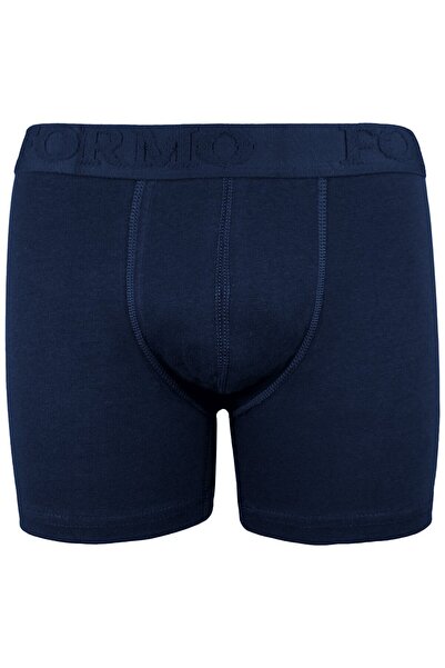 FORMO Ανδρικά μπόξερ 2 τεμαχίων ελαστικά βαμβακερά μπόξερ σε μπλε ναυτικό χρώμα