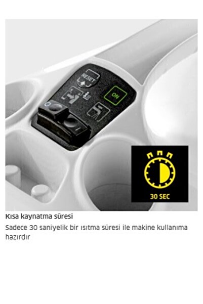 Karcher Cam, Halılar ve Sert Zemin Buharlı hijyenik Temizlik SC 3 Full Set 19...