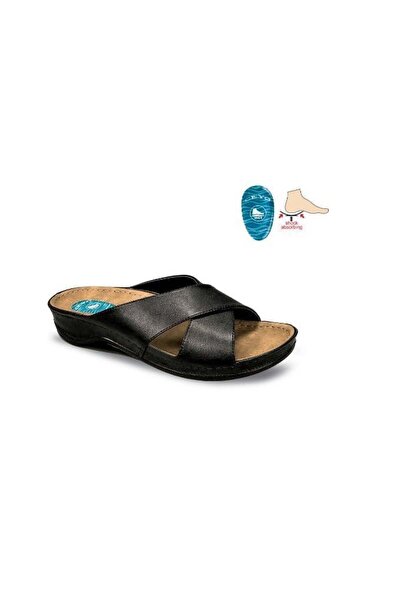 Ceyo 9946-RK-450 شبشب نسائي أسود