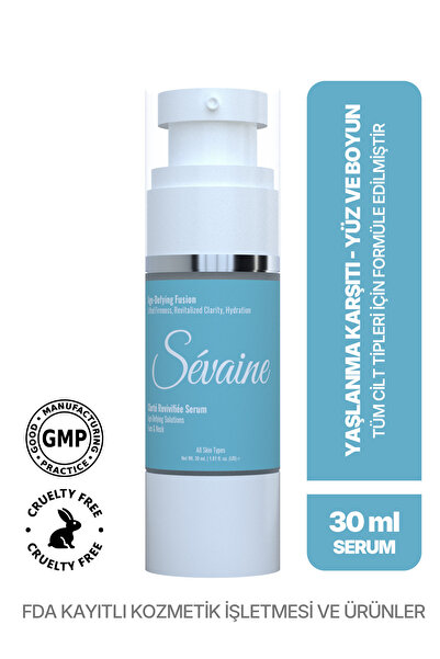 Clarté Revivifiée Serum Yüz & Boyun Kırışıklık Stres Yaşlanma Önleyici & Canlandırıcı 30ml