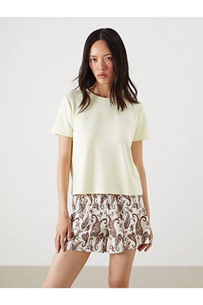 LC Waikiki New Season Crew Neck Women's T-Shirt - S5Ra13Z8