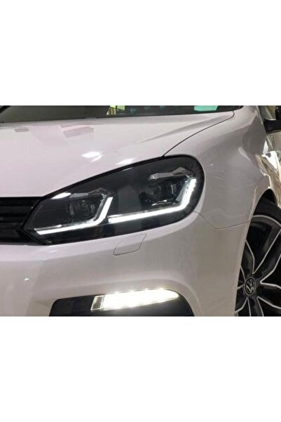 autogp Vw golf 6 ön far lambası j led bi-xenon mercekli 2008 / 2013