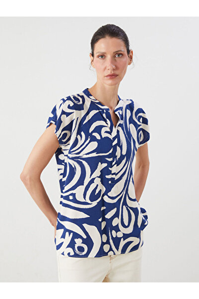 LC Waikiki Bluză cu flori cu guler înalt sezon nou - S5NI04Z8