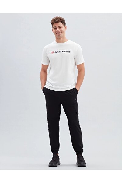 SKECHERS Micro Collection M Jogger Woven Pant S222080 Ανδρικό Φούτερ ΜΑΥΡΟ