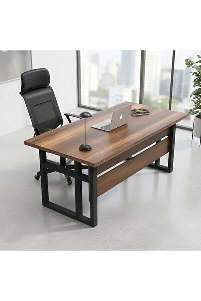Yurudesign Marken A Ofis Çalışma Masası Metal Ayaklı Barok 180cm*90cm