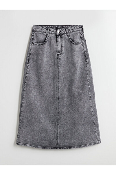 LC Waikiki Τζιν φούστα Standard Fit