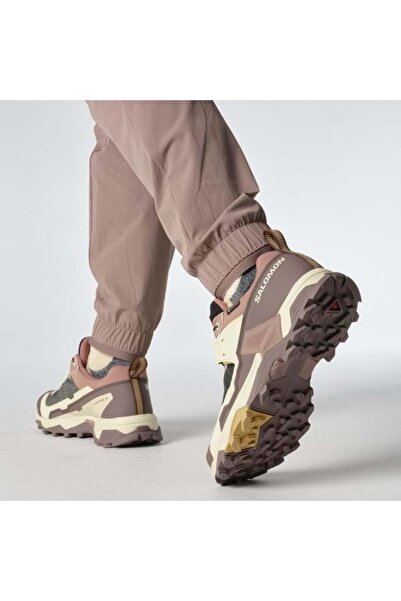 Salomon X Ultra 5 Gtx W Gore-Tex® L47726000 Patika Koşu Unisex Outdoor Ayakkabı BEJ