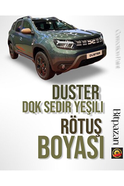 izmir bit pazarı Dacia Jogger Sedir Yeşili DQK - Çizik Ve Taş izi Giderici Rö...
