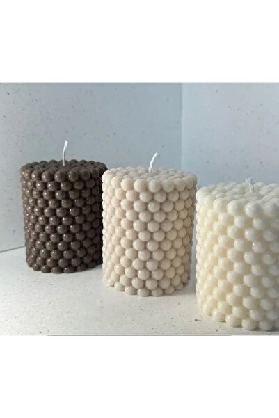 Görke Tasarım Bubble Silindir ve Bubble Yuvarlak Mum