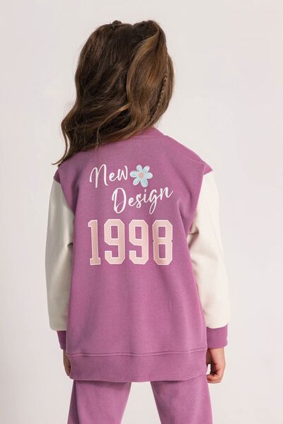 HAUSEkids 4-9 Years Alora College Girls' College Jacket-Cherry