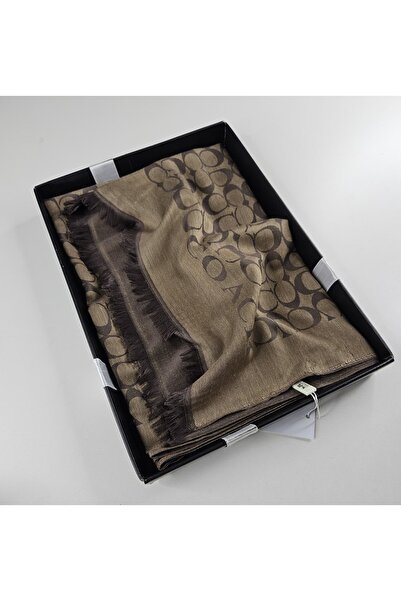 Webinay Home C Desen Soft İpek Yün Şal Çift Taraflı Pamuk Şal Silk Scarf Shawl Hijab