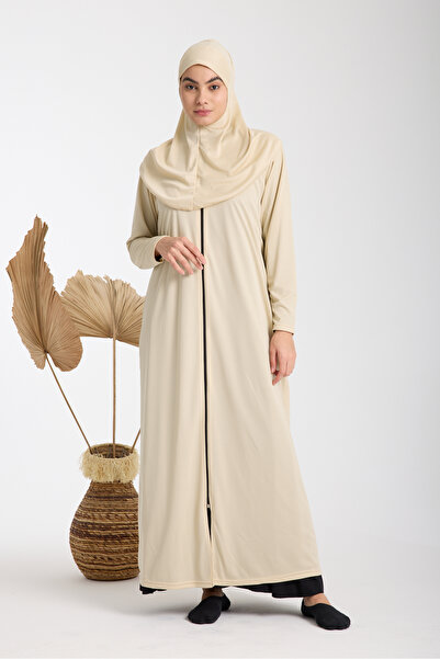 MaesSE Γυναικείο φόρεμα προσευχής με φερμουάρ