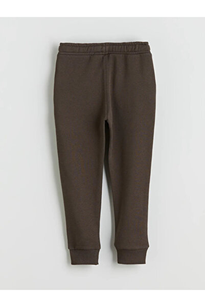 LC Waikiki LCW ECOKahverengi Beli Lastikli Erkek Çocuk Jogger Eşofman Altı
