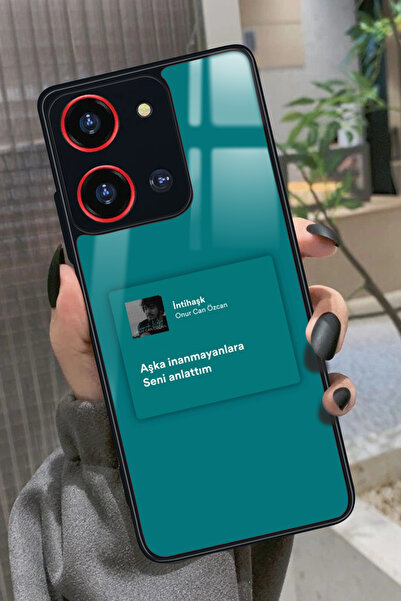 Reeder S19 Max Pro S 108 MP (Zoom) Uyumlu Şarkı Sözü Tasarımlı Glossy Premium...