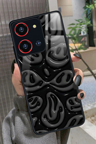 Reeder S19 Max Pro S 108 MP (Zoom) Uyumlu Smile Tasarımlı Glossy Premium Kılıf