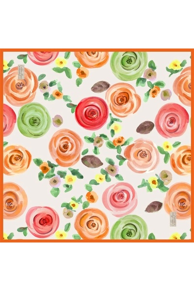 LA BOUTIQUE 2435-02 ΣΟΥΡΑ ΜΕΤΑΞΙ 90Χ90