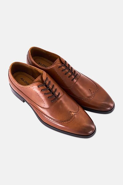 Aldo Men Oleander Lace Up Derby Shoes, Brown