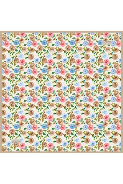 LA BOUTIQUE 2426-03 حرير قطني 90X90