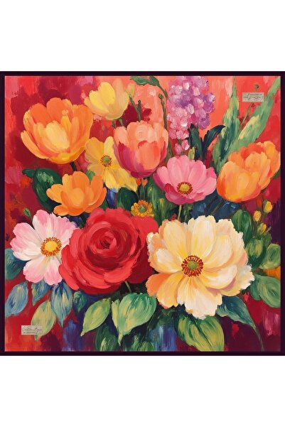 LA BOUTIQUE 2557-01 سورة حرير 90X90