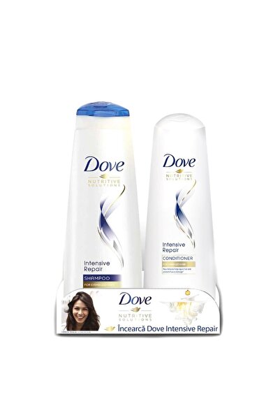 Dove Set Șampon Intensive Repair 400 ml și Balsam pentru Intensive Repair 200 ml