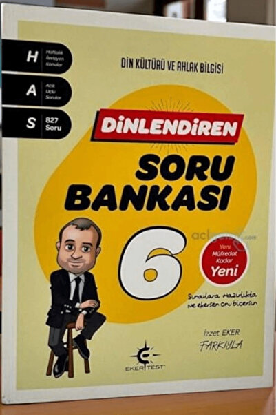 Eker Test Yayınları 6.sınıf Dinlendiren Soru Bankası / Kolektif / Eker Test Y...