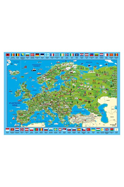 Schmidt Puzzle - Discover Europe, 500 pieces