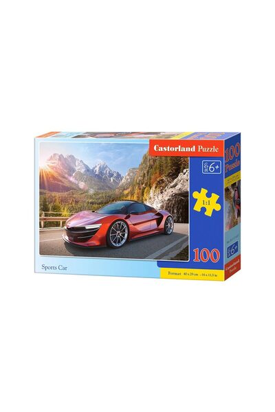 Castorland Puzzle - Sports Car, 100 piese