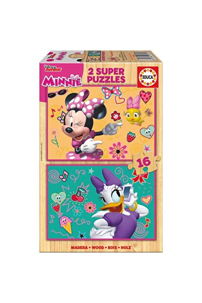 EDUCA Puzzle - Minnie Happy Helpers, 2x16 piese