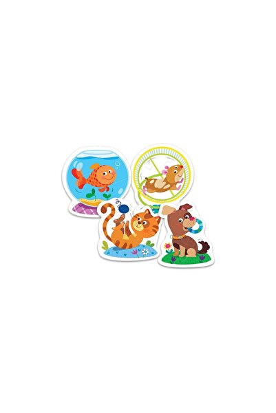 Trefl Puzzle - My First Puzzles - Farm Animals, 2/3/4/5 piese