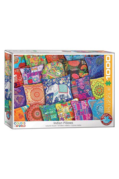 Eurographics Puzzle - Indian Pillows, 1000 pieces