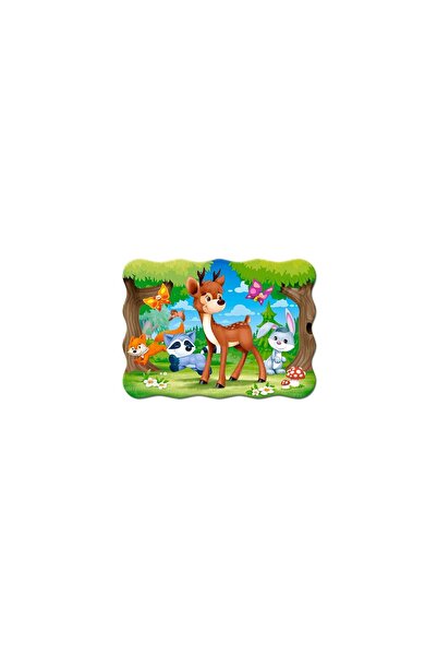 Castorland Puzzle - A deer and friends, 30 piese