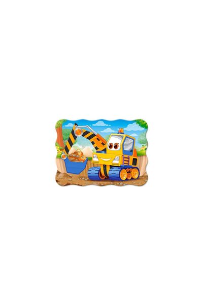 Castorland Puzzle - Yellow Digger, 30 Piese